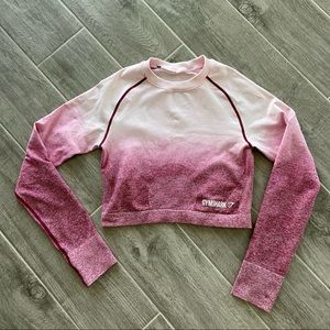 Gymshark ombré seamless tank top